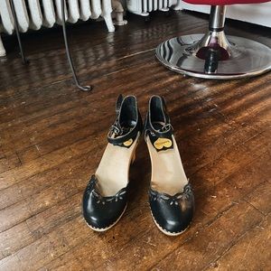 Swedish Hasbeens cutout sandal